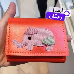 کیف پول دخترانه عروسکی ارسال رایگان با 9 رنگ