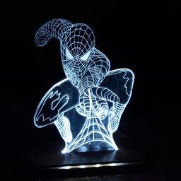 بالبینگ آباژور شبخواب چراغ خواب سه بعدی طرح مرد عنکبوتی