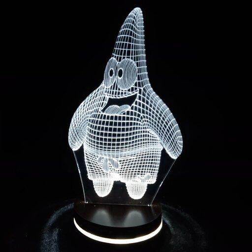 بالبینگ آباژور شبخواب چراغ خواب سه بعدی طرح پاتریک