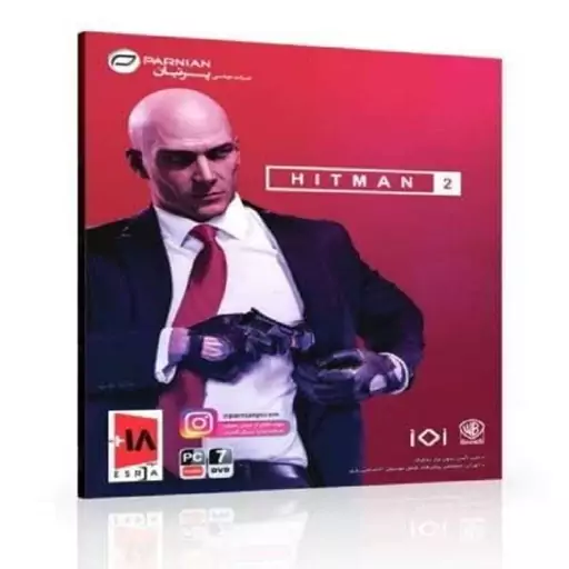  تعداد 4 دیسک.    Hitman 2  هیتمن 2 بازی کامپیوتر