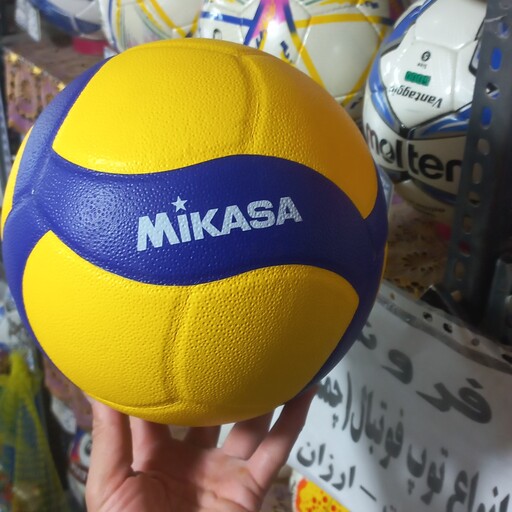 توپ والیبال  میکاسا اورجینال 320 با ضمانت وسوزنی وارسال رایگان در ارزانکده توپ کرمان 