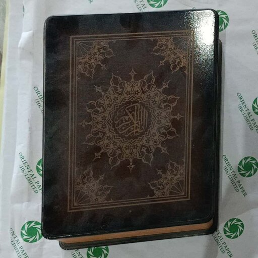 جعبه قرآن ، سایز رحلی، mdf ، داخل چرم و فوم ، بسیار زیبا ، تخفیف ویژه 