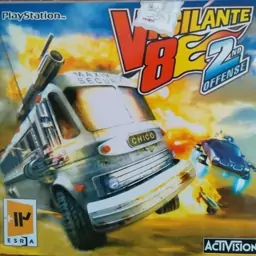 لوح زرین ماشین جنگی ویجیلانت8 vigilante8 پلی استیشن1 ps1