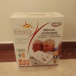 تشک برقی حرارتی امسیگ اصل emsig ue133 طبی با روکش ملافه اضافه