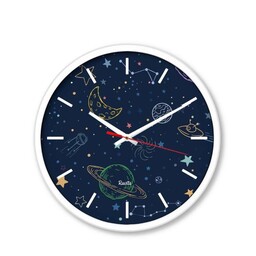 ساعت رومیزی مدل کهکشان رنگ مشکی با قیمت مناسب  قطر صفحه 20 سانتی متر نوع باطری قلمی ابعاد  290 در230در70 مناسب  دانش...