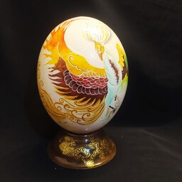 تخم شترمرغ نقاشی شده