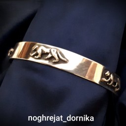 دستبندمردانه نقره ببر
