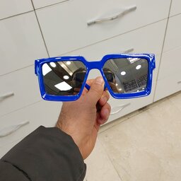 عینک آفتابی مردانه و زنانه مارک لوییز ویتون طرح میلیونر 89 (رنگ آبی)