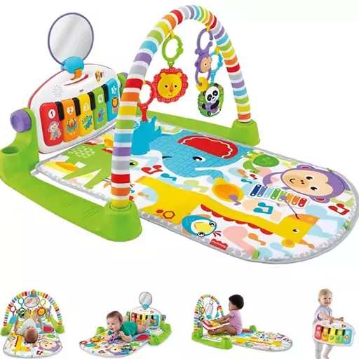 تشک بازی پیانودار کودک اورجینال فیشر پرایس آمریکایی 0تا 36 ماه Fisher price  