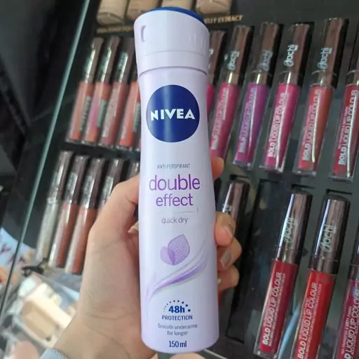 اسپری بدن نیوآ NIVEA مدل دابل ایفکت DOUBLE EFFECT حجم 150 میل