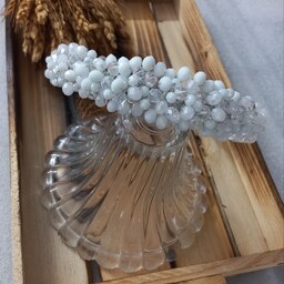 تاج و تل سه بعدی کریستال سنگی عروس یه کار شیک و خاص و زیبا