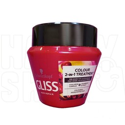 ماسک مو گلیس قرمز مخصوص موهای رنگ شده اروپایی اصلی

Gliss Colour 2-in-1 Treatment


