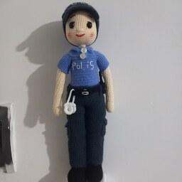 عروسک بافتنی پلیس