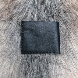 کیف جیبی چرم طبیعی کاملا دست دوز پوست بز و گاو  بسیار با کیفیت و رنگ مشکی شیک و لاکچری 