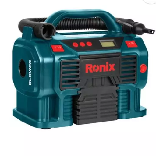 مینی کمپرسور باد سه کاره دیجیتال فندکی و برق شهری رونیکس مدل Ronix RH-4261

