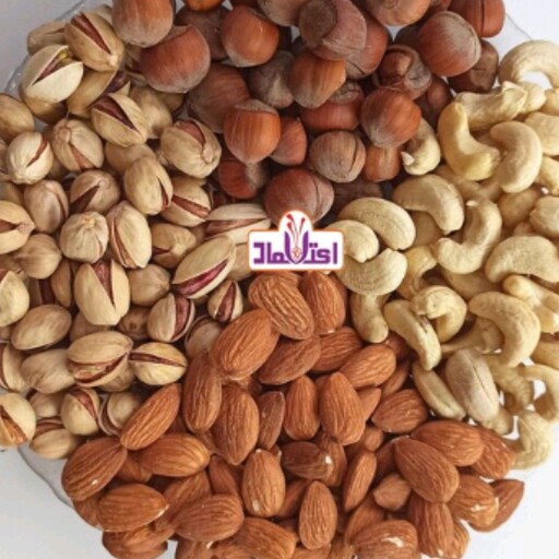 آجیل چهارمغز خام 500 گرمی اعتماد اعلا و تازه