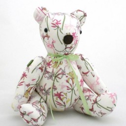 الگوی عروسک خرس پارچه ای یا پولیشی به صرفه و مناسب جهت هدیه ولنتاین جشن تولد سیسمونی