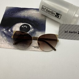 عینک آیس برلین ice-berlin زنانه گربه ای قهوه ای بسیار سبک و مقاوم محافظ کامل UV400 به همراه پک کامل اورجینال