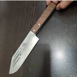 چاقوی آشپزخانه 27 سانت.دست ساز. تیغه از فنر تایلندی ضد زنگ ، به تیزی ایغ