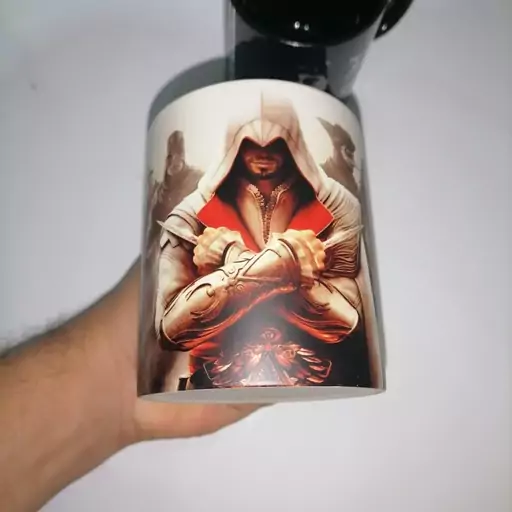 ماگ حرارتی گیمینگ اساسین کرید ( assassins creed ) اتزیو . ازیو . پلی استیشن.  ایکس باکس