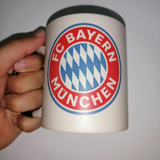 ماگ حرارتی فوتبالی بایرن مونیخ  bayern ( آلمان.  بوندس لیگا . ورزش )