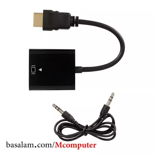 تبدیل HDMI به VGA همراه با کابل صدا