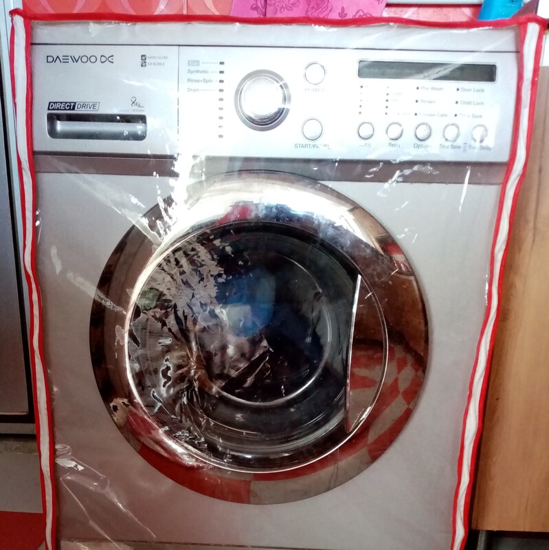 کاور ماشین لباسشویی  و ماشین ظرفشوی سلفونی   با زیپ  