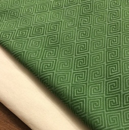پارچه ژاکارد کاغذی (تابستانی)رنگ سبز عرض 150