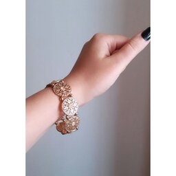 دستبند سنتی دستبند زنانه دستبند مسی رنگ دستبند شیک