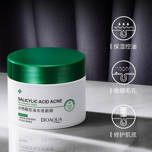 ماسک ضد جوش سالیسیلیک اسید بیوآکوا 120 گرم  ضد جوش و آکنه (آرایشی بهداشتی افلاک)