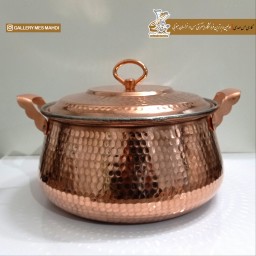 قابلمه مسی تیانچه زنجان سرویس 4 پارچه چکشی