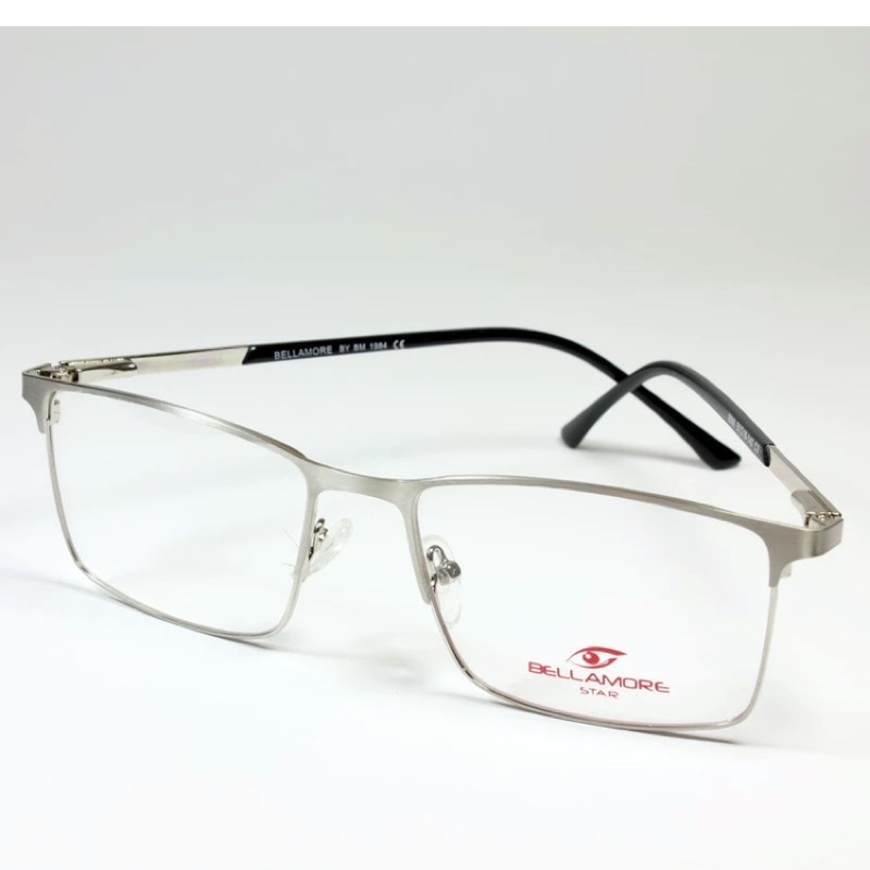 فریم عینک طبی مردانه فلزی مستطیلی اسپرت 9066