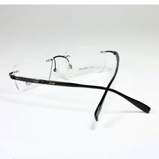 فریم عینک طبی گریف بدون فریم مشکی جدید 12692