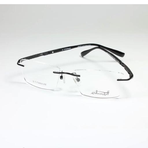 فریم عینک طبی گریف بدون فریم مشکی جدید 12692