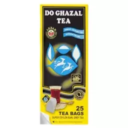 چای کیسه ای دو غزال عطری مدل Earl Grey-1 بسته 25 عددی

