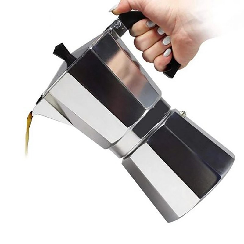 موکاپات 6 کاپ اسپرسو ساز قهوه جوش جنس آلومینیوم با کیفیت