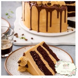 کیک شکلاتی اسپرسو هانی کیک کیک خانگی کیکی برای عاشقان قهوه و شکلات