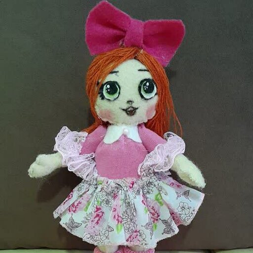 عروسک نمدی دختر زیبا
