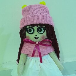 عروسک نمدی بسیار زیبا
