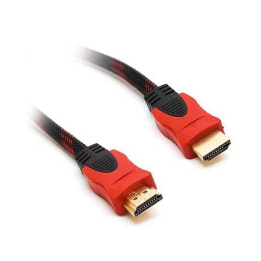 کابل HDMI ابریشمی پوست ماری  دارای نویز گیر کیفیت بالا 1.5 متری درجه یک 