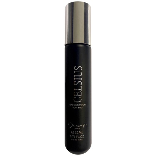 عطر جیبی مردانه ژک ساف سلسیوس Celsius (مشابه د مارلی کارلایل)حجم 22 میلی لیتر 