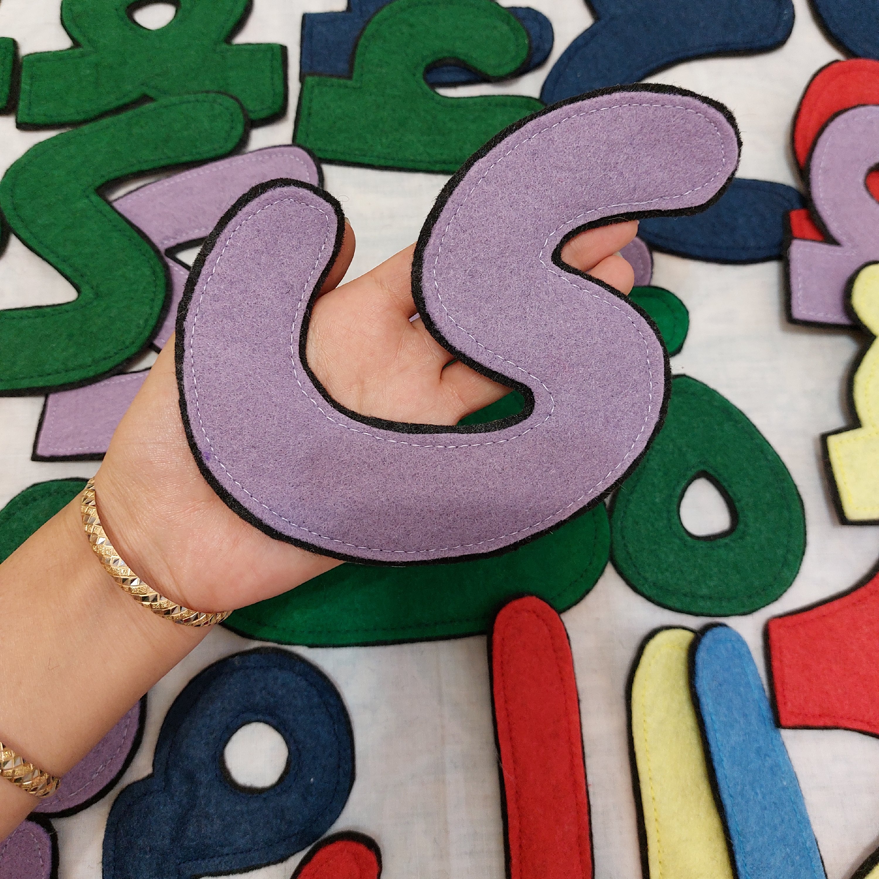 الفبای فارسی و کلمه سازی مگنتی