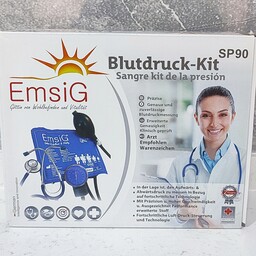 فشار سنج عقربه ای امسیگ(Emsig) مدل  SP90 به همراه گوشی پزشکی