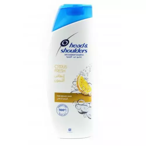 شامپو ضد شوره هد اند شولدرز Head Shoulders مدل citrus fresh حجم 400 میل