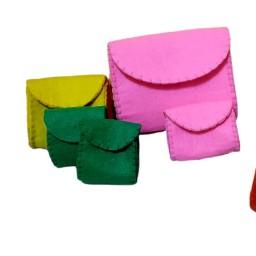 کیف نمدی هدیه، شخصی و.... در رنگ های مختلف و اندازه های کوچک و متوسط و بزرگ اماد