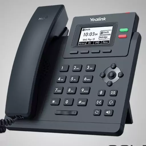  VOIP IP PHONE Yeaink T31 تلفن تحت شبکه یلینک ویپ دوخط