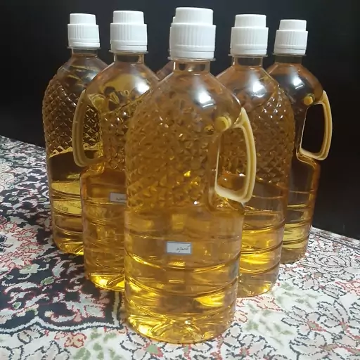 روغن کنجد خوراکی با بو نیم لیتری کلدپرس اصل بدون پالم