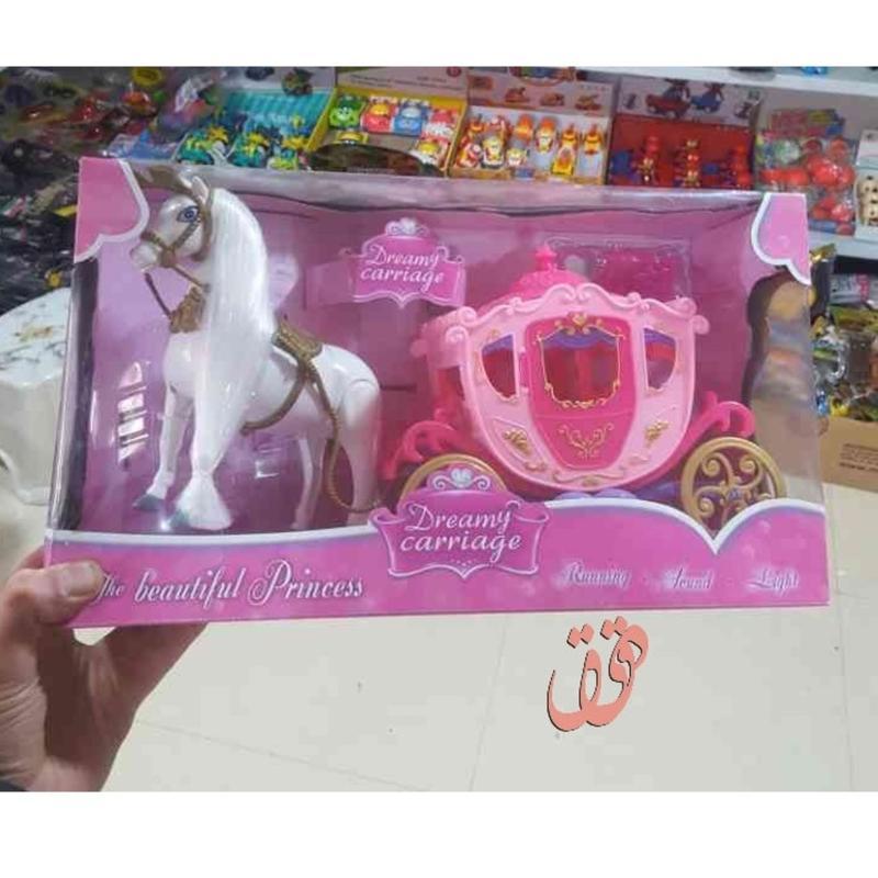 خرید اسباب بازی اسب زیبا و درشکه رویاها با قیمت کارخانه و عمده