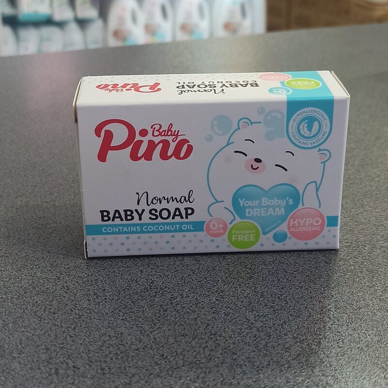 صابون نوزادان و کودکان بدون حساسیت 100گرمی پینو بیبی