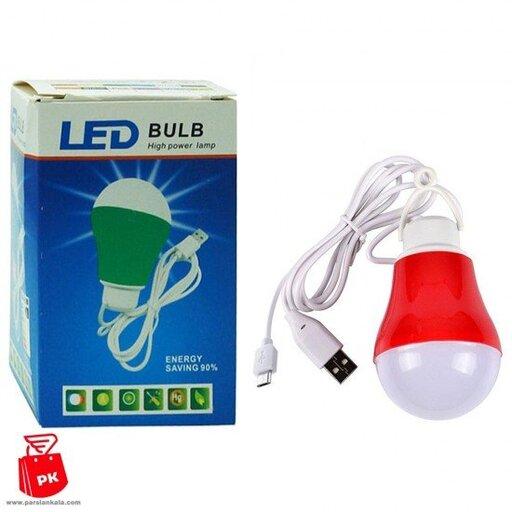 لامپ حبابی usbجهت استفاده در سفر و کمپینگ. مصرف پایین و نور عالی 